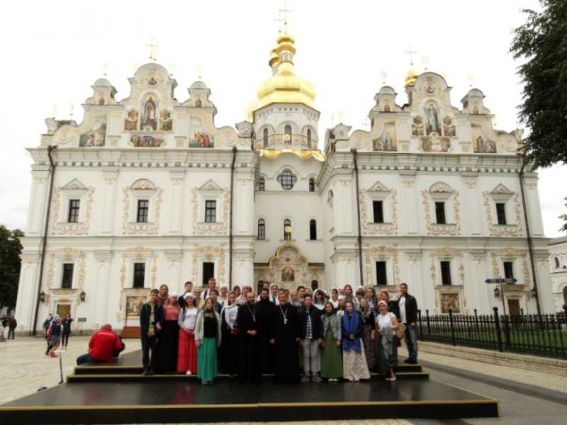 Młodzi hajnowianie na Ukrainie