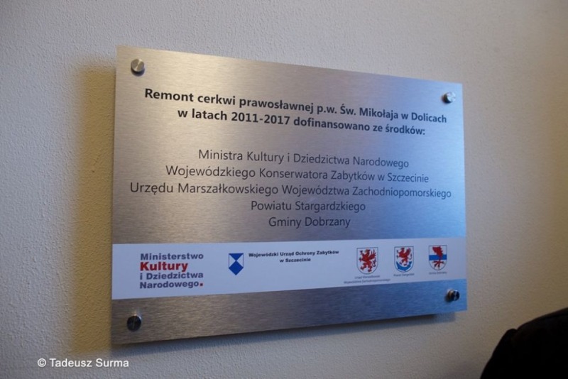 Uroczystości poświęcenia cerkwi w Dolicach