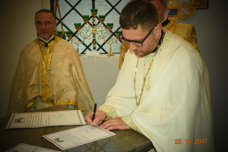 Uroczystości poświęcenia cerkwi w Dolicach