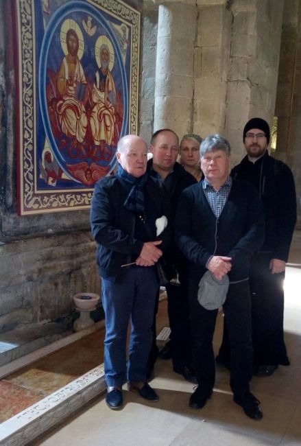 Delegacja bractwa w Gruzji