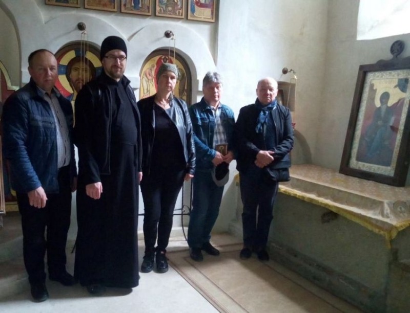 Delegacja bractwa w Gruzji