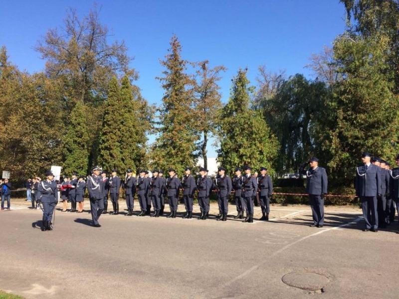 Poświęcenie sztandaru Aresztu Śledczego w Hajnówce