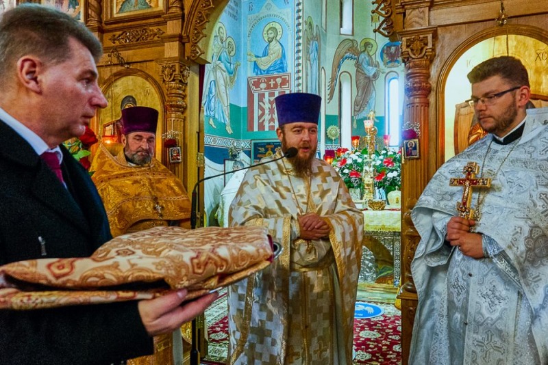 Relikwie św. Nektariusza w parafii Zmartwychwstania Pańskiego 
