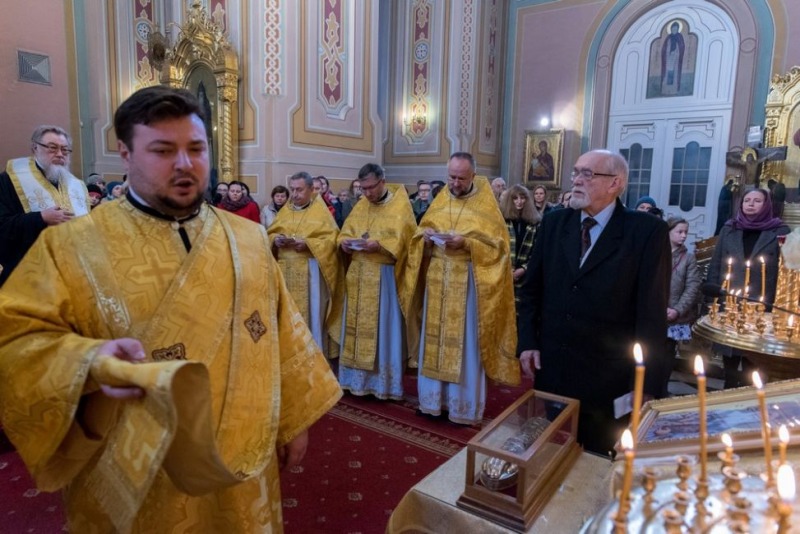 Relikwie św. Nektariusza w Warszawie