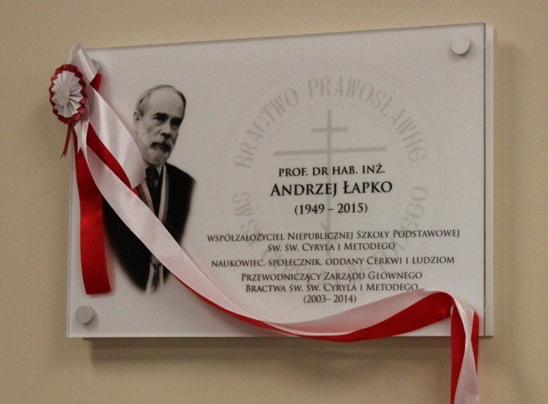 Ku pamięci prof. Andrzeja Łapko