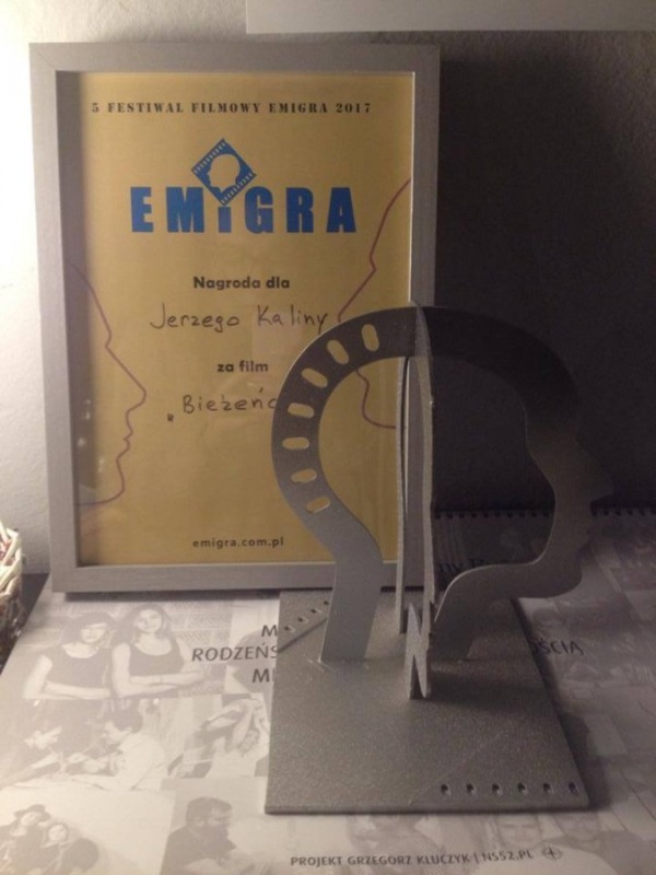 Bieżeńcy nagrodzeni na Festiwalu Filmowym Emigra