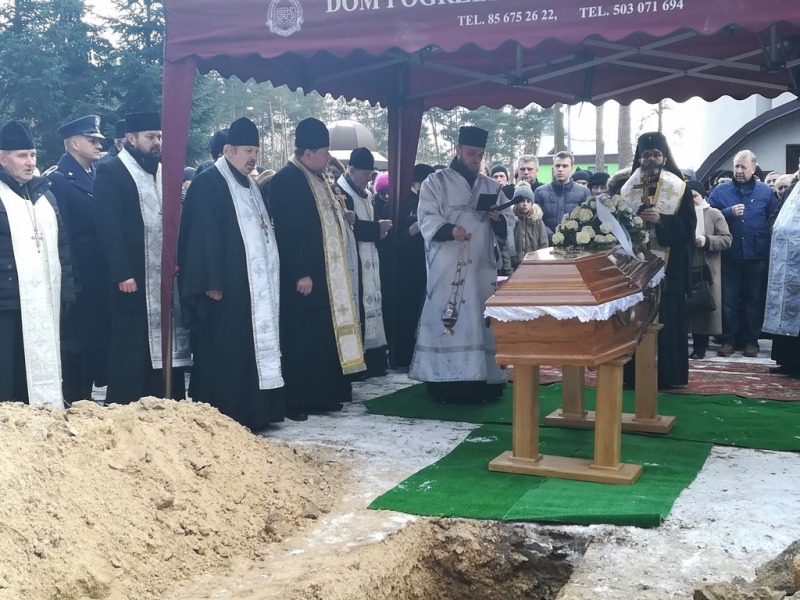 Uroczystości pogrzebowe śp. ks. mitrata Włodzimierza Cybulińskiego
