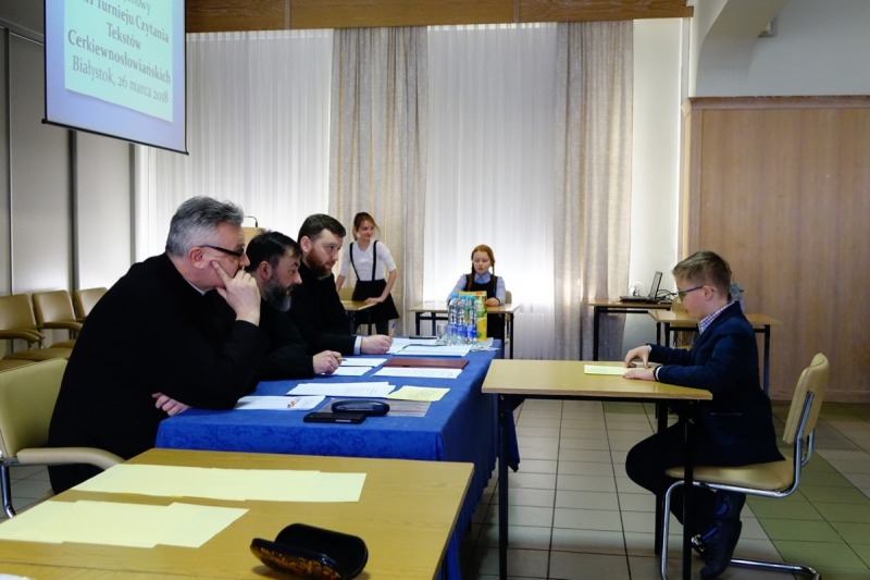 Białostockie eliminacje Turnieju Czytania Tekstów Cerkiewnosłowiańskich