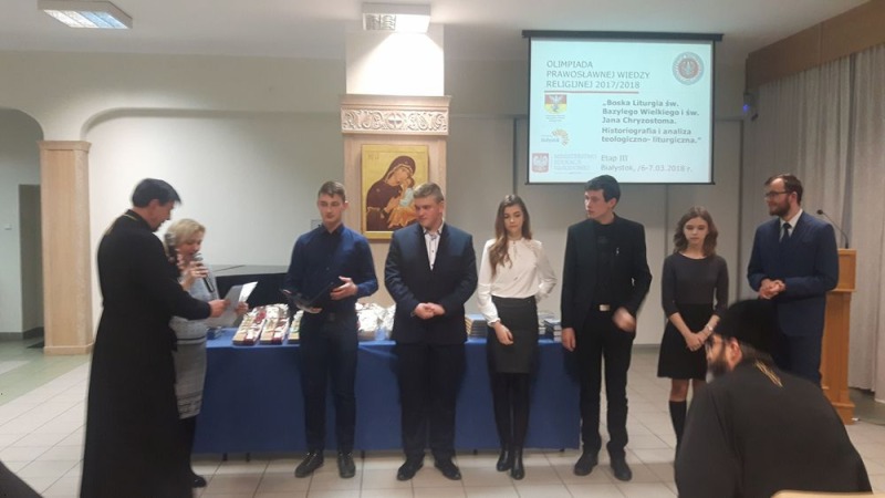 Wyniki Olimpiady Prawosławnej Wiedzy Religijnej
