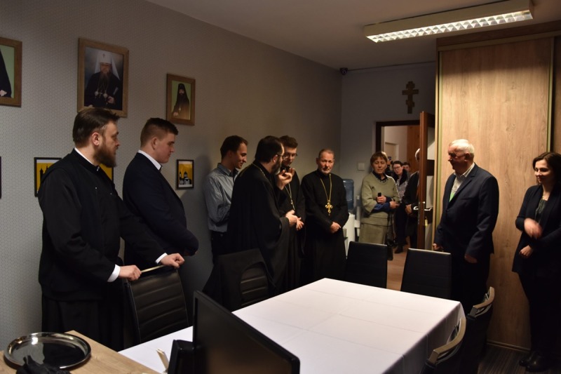 Poświęcenie nowego nadajnika Radia Orthodoxia