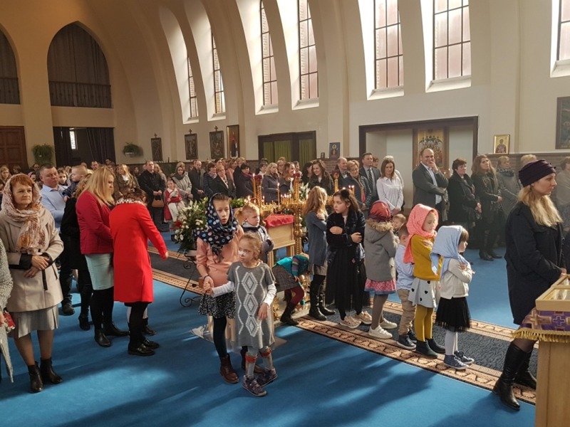 Relikwie Męczenników Chełmskich i Podlaskich w Brukseli