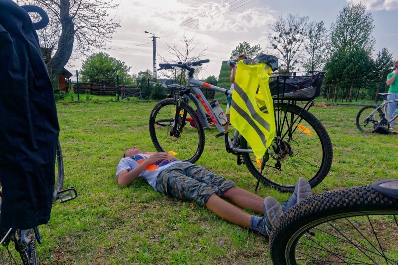 Fotogaleria: młodzieżowa pielgrzymka rowerowa do Łaźni