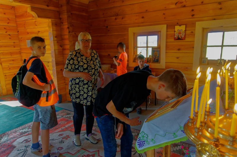 Fotogaleria: młodzieżowa pielgrzymka rowerowa do Łaźni