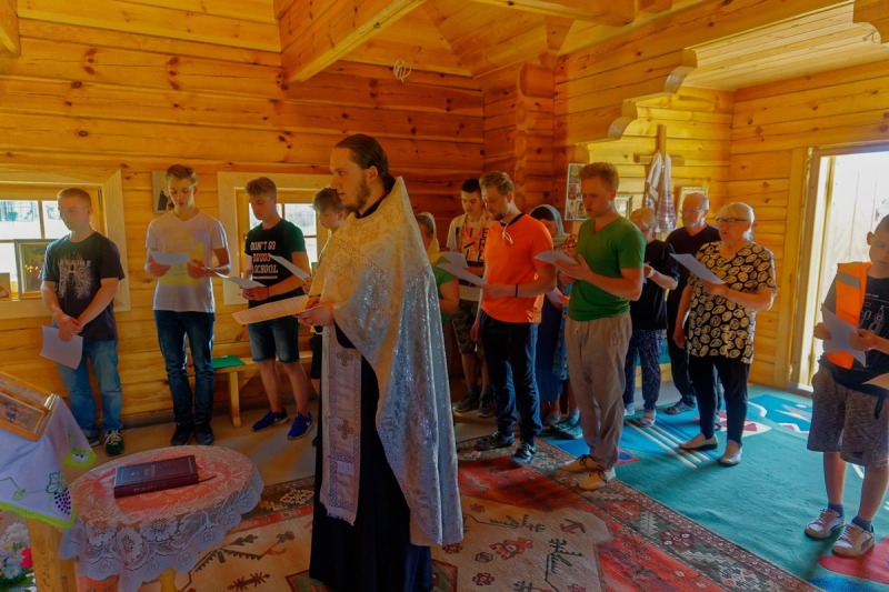 Fotogaleria: młodzieżowa pielgrzymka rowerowa do Łaźni