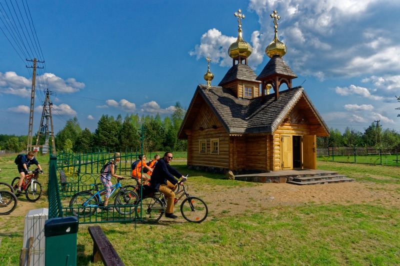 Fotogaleria: młodzieżowa pielgrzymka rowerowa do Łaźni