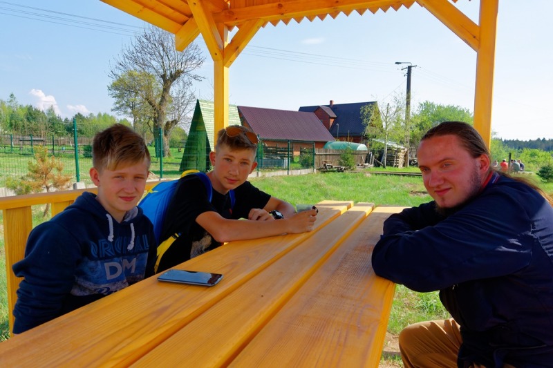 Fotogaleria: młodzieżowa pielgrzymka rowerowa do Łaźni