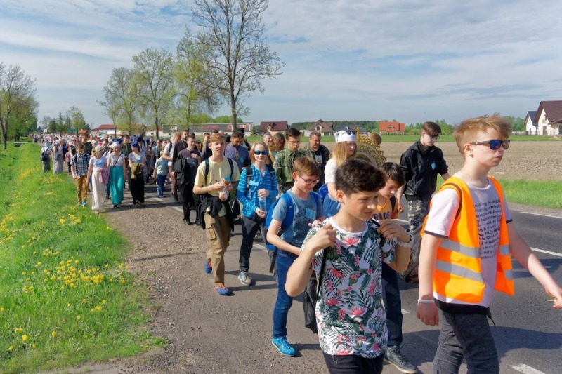 Piesza pielgrzymka z Supraśla do Zwierek