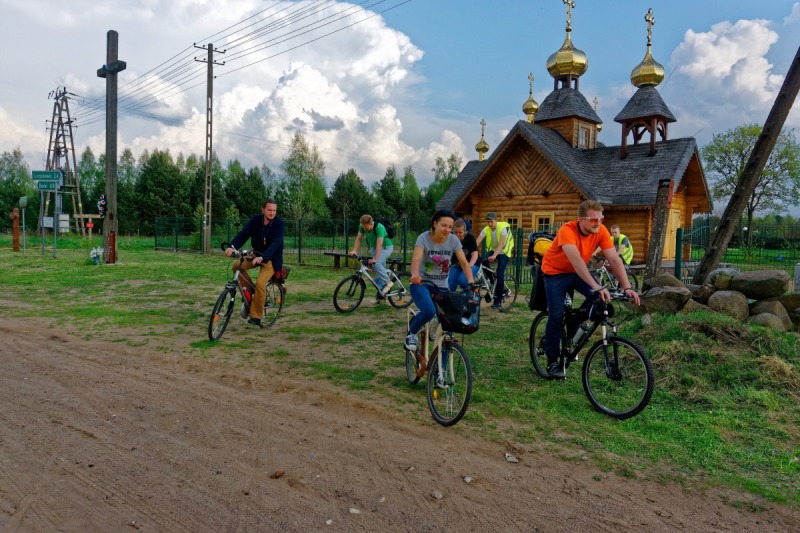 Fotogaleria: młodzieżowa pielgrzymka rowerowa do Łaźni