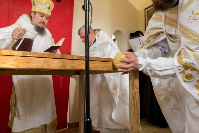 Poświęcenie cerkwi w Samborzu