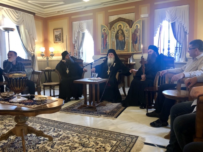 Delegacja Bractwa na Athosie
