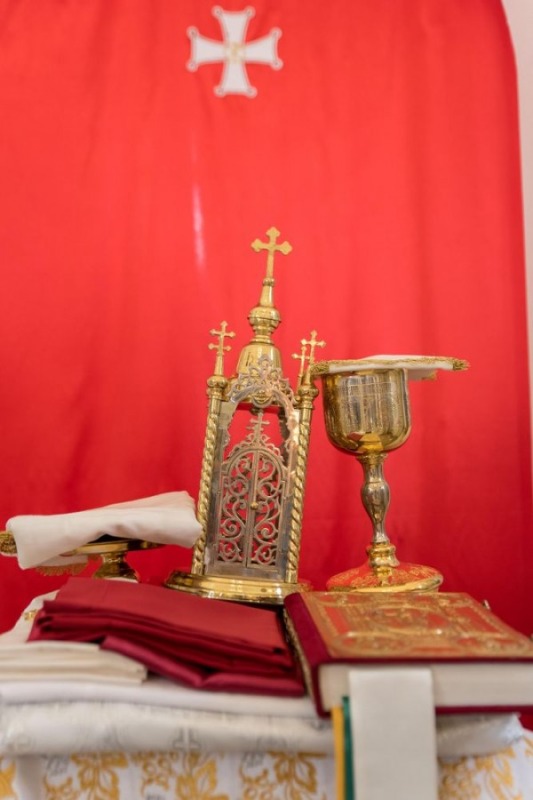 Poświęcenie cerkwi w Samborzu