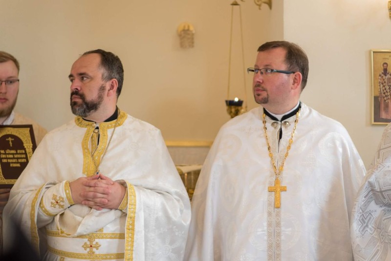 Poświęcenie cerkwi w Samborzu