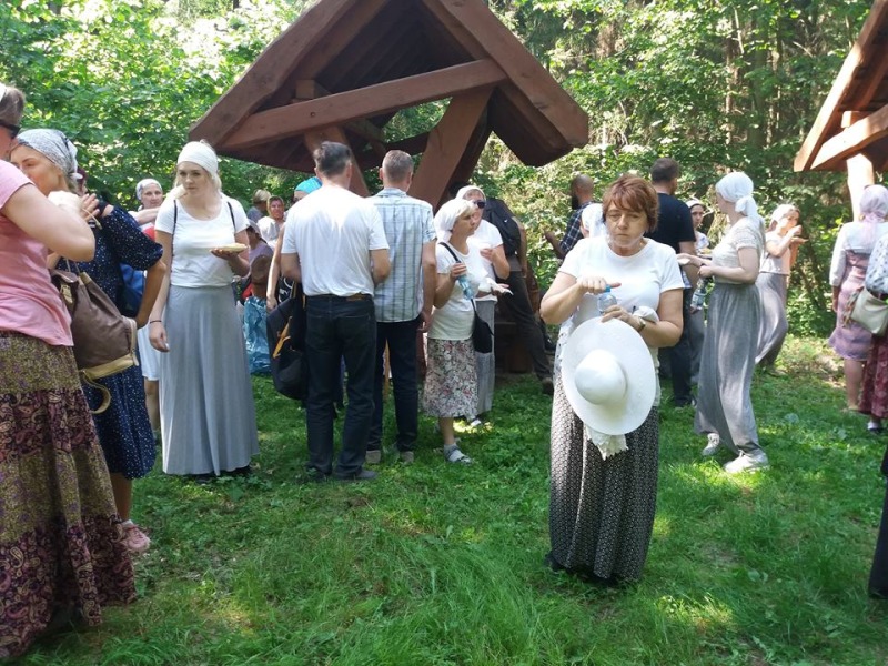 Pierwsza piesza pielgrzymka z Supraśla do Łaźni