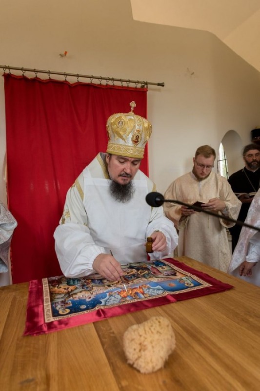 Poświęcenie cerkwi w Samborzu