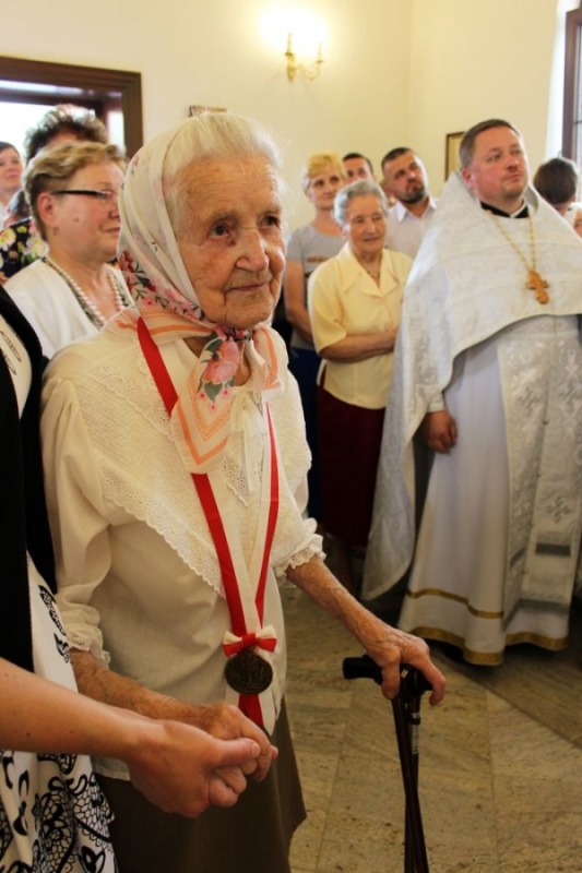 Poświęcenie cerkwi w Samborzu