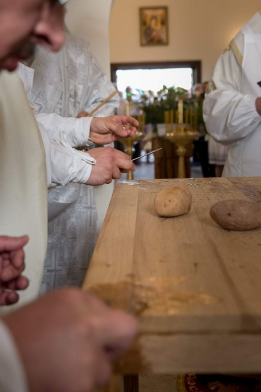 Poświęcenie cerkwi w Samborzu
