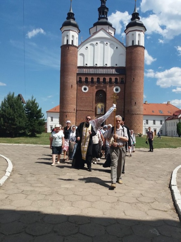 Pierwsza piesza pielgrzymka z Supraśla do Łaźni