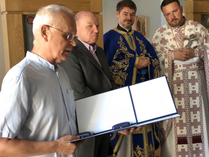 Liturgiczne zakończenie roku szkolnego w brackiej szkole i wręczenie Orderów Świętych Braci Sołuńskich