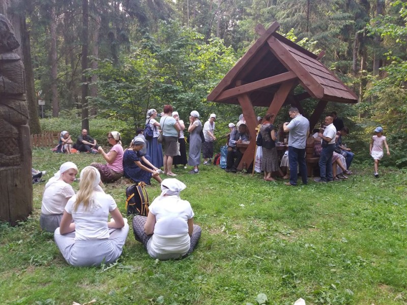 Pierwsza piesza pielgrzymka z Supraśla do Łaźni