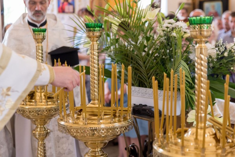 Poświęcenie cerkwi w Samborzu