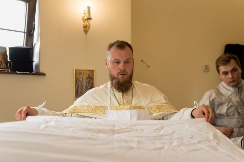 Poświęcenie cerkwi w Samborzu