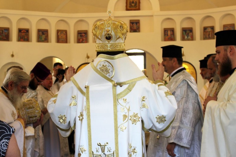 Poświęcenie cerkwi w Samborzu