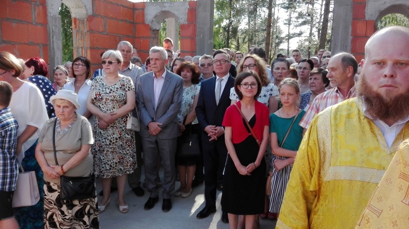 Poświęcenie kamienia węgielnego w Wasilkowie