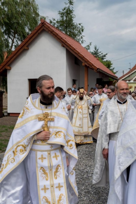 Poświęcenie cerkwi w Samborzu