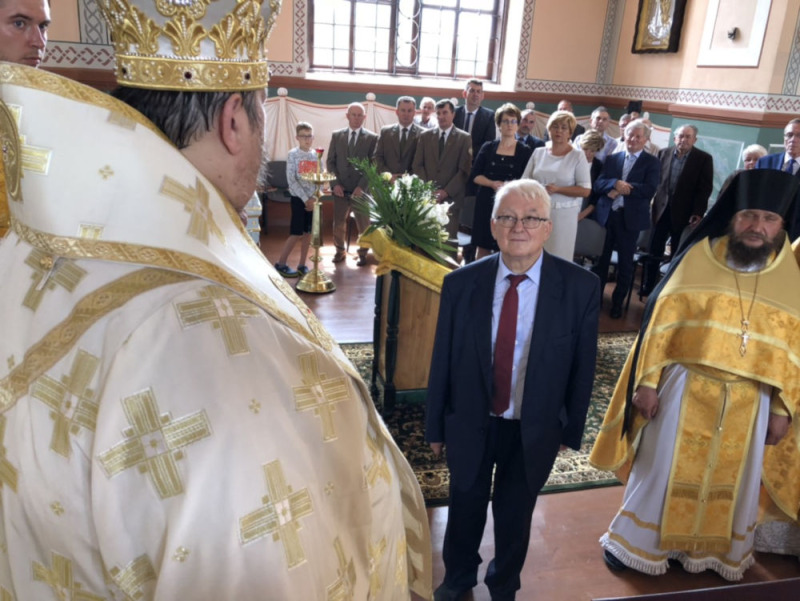 Wskrzeszona cerkiew św.św. ap.ap. Piotra i Pawła w Sosnowicy na południowym Podlasiu