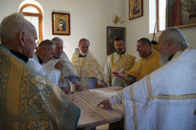 Poświęcenie cerkwi w Lewkowie Nowym