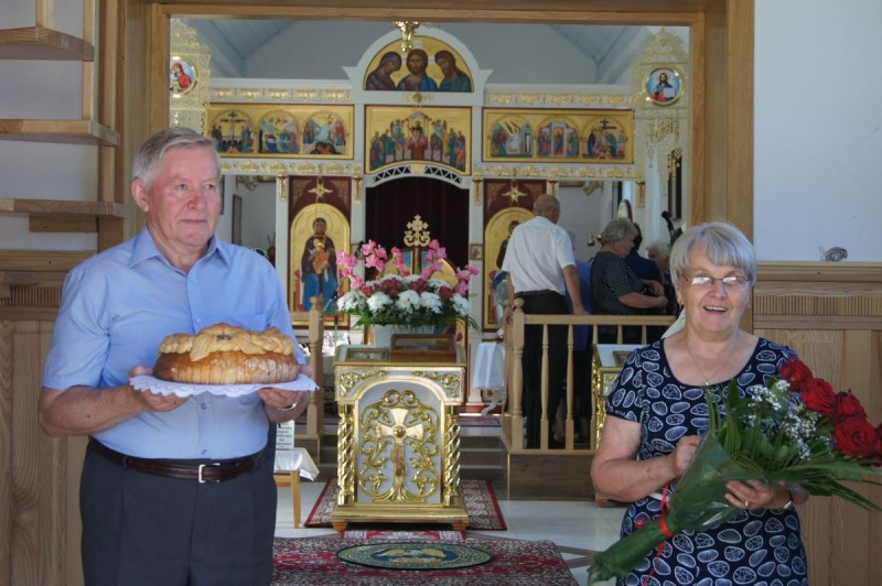 Poświęcenie cerkwi w Lewkowie Nowym