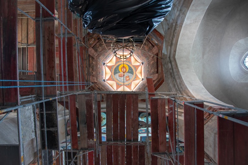 W Supraskim Monasterze powstają kolejne freski