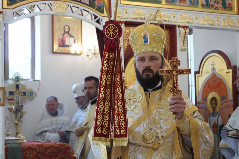 Poświęcenie cerkwi w Lewkowie Nowym