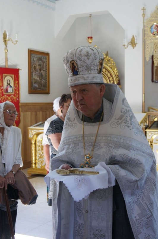 Poświęcenie cerkwi w Lewkowie Nowym