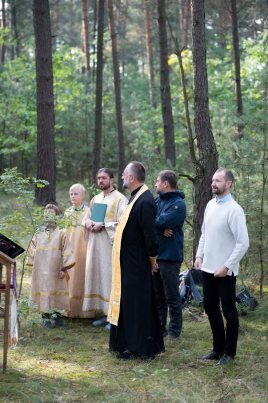 Polowa Liturgia w drodze z Warszawy na Grabarkę