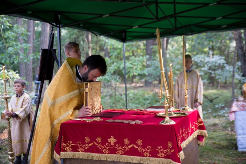 Polowa Liturgia w drodze z Warszawy na Grabarkę