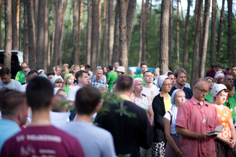 Polowa Liturgia w drodze z Warszawy na Grabarkę