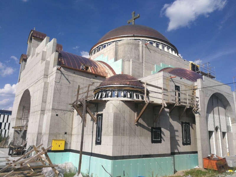 Z placu budowy warszawskiej Hagia Sophia