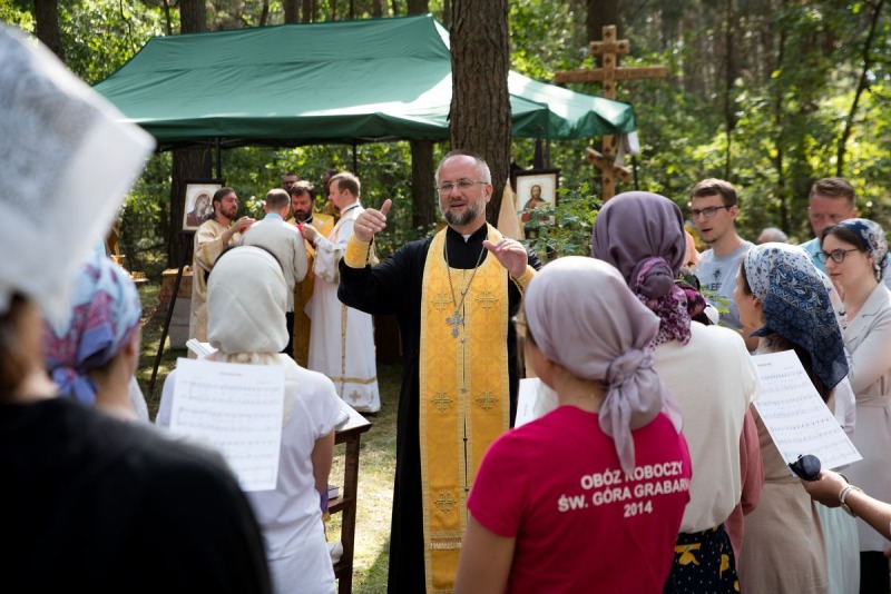Polowa Liturgia w drodze z Warszawy na Grabarkę
