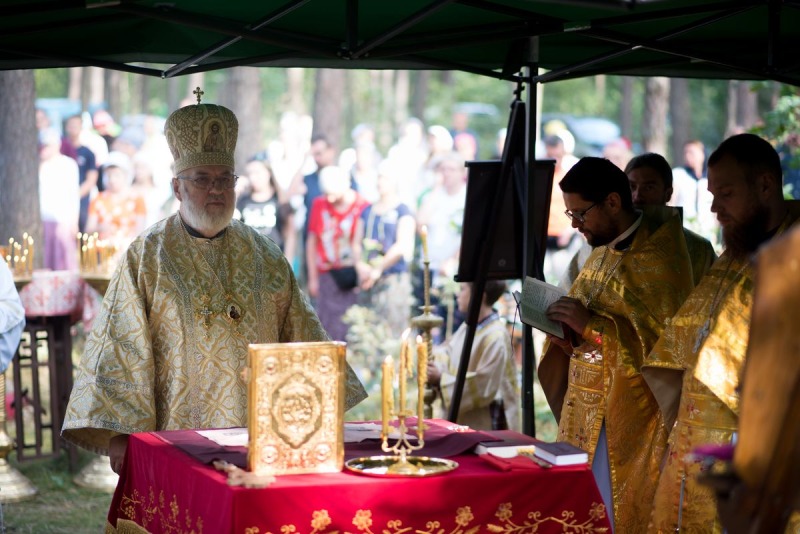 Polowa Liturgia w drodze z Warszawy na Grabarkę
